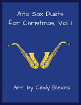 Alto Sax Duets for Christmas, Vol. I P.O.D cover